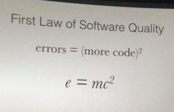 More code, more errors